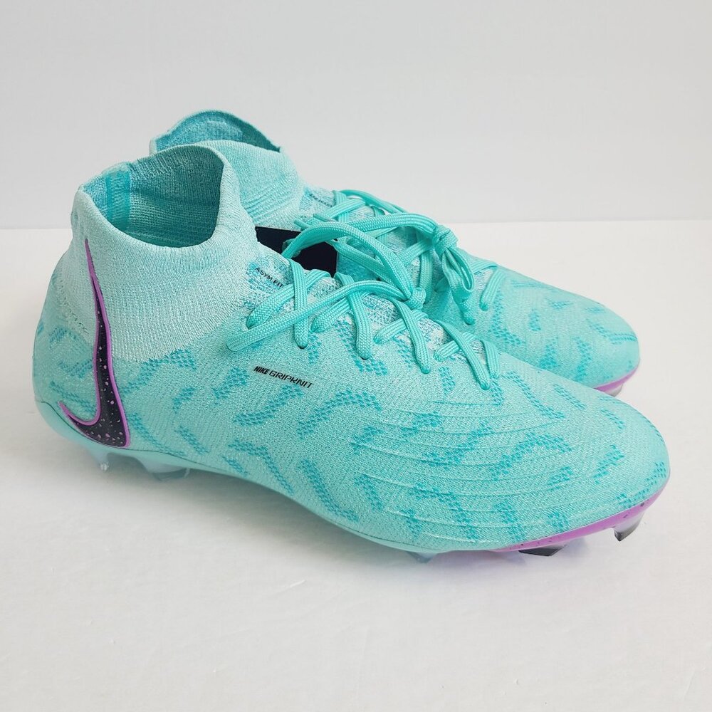 NEW Nike Womens Phantom Luna Elite FG Soccer Cleats FN8405-300 Size 9 Blue - Picture 3 of 7